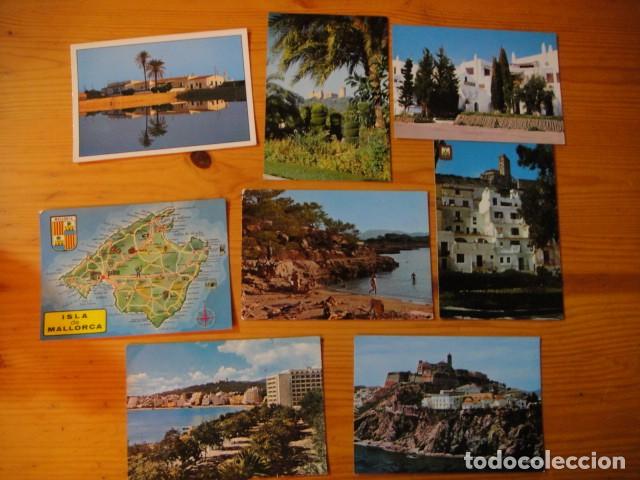 Postkarten: baleares - lote de 60 postales