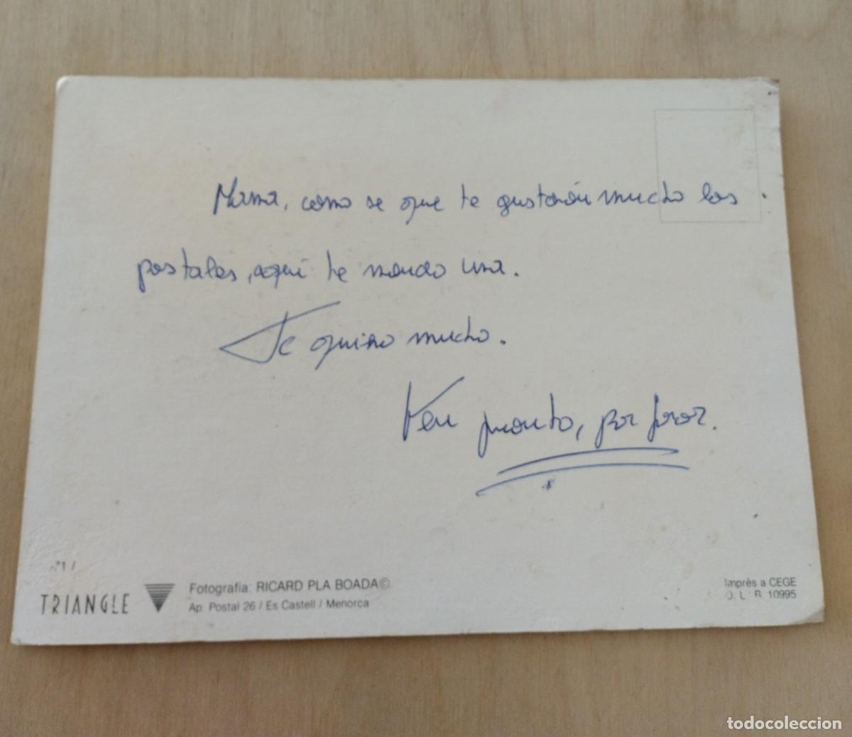 Postales: Postal de Es Castell (Menorca). Ricardo Pl&aacute; Boada - Foto 2
