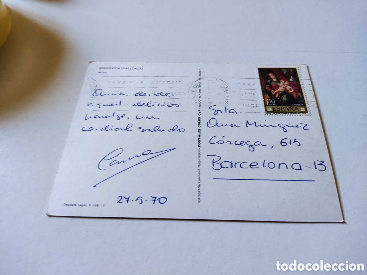 Postales: Postal formentor Mallorca - Foto 2