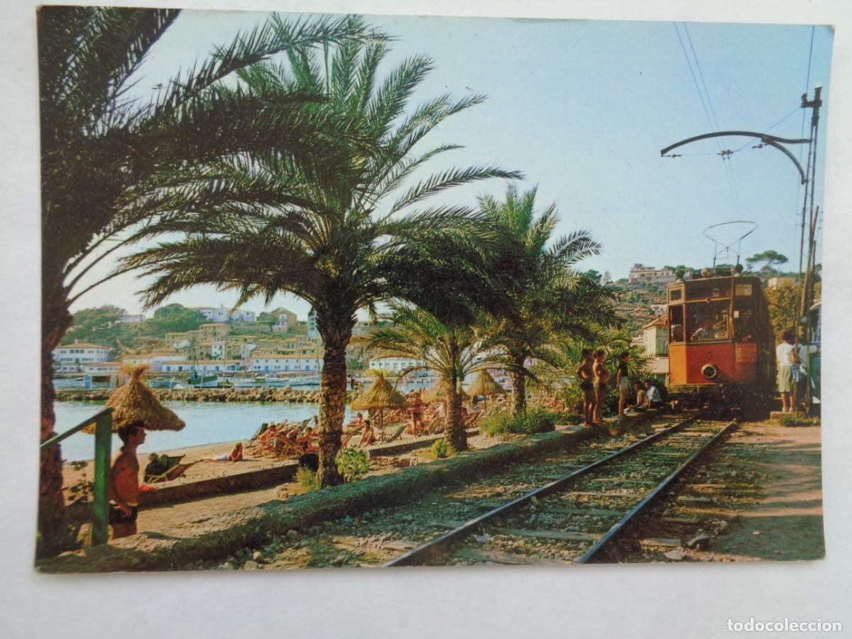 Cartes Postales: POSTAL DE PUERTO DE SOLLER ( MALLORCA ): DETALLE ( TRANVIA ). DE ZERKOWITZ . A&Ntilde;OS 60 - 70