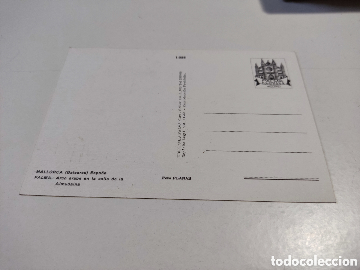 Postales: Postal Mallorca, Arco &aacute;rabe - Foto 2