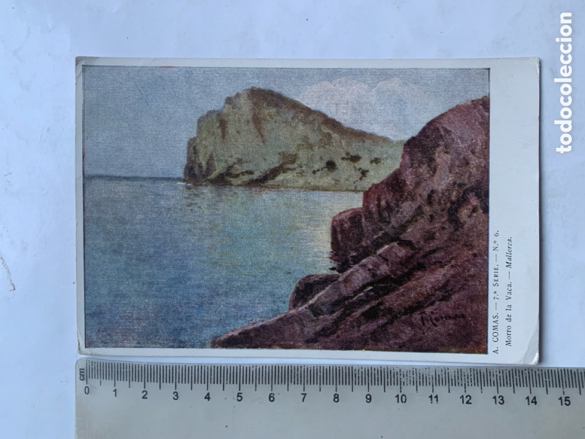 Postales: POSTAL. A. COMAS. MORRO DE LA VACA. MALLORCA.BLASS, S. A. - Foto 1