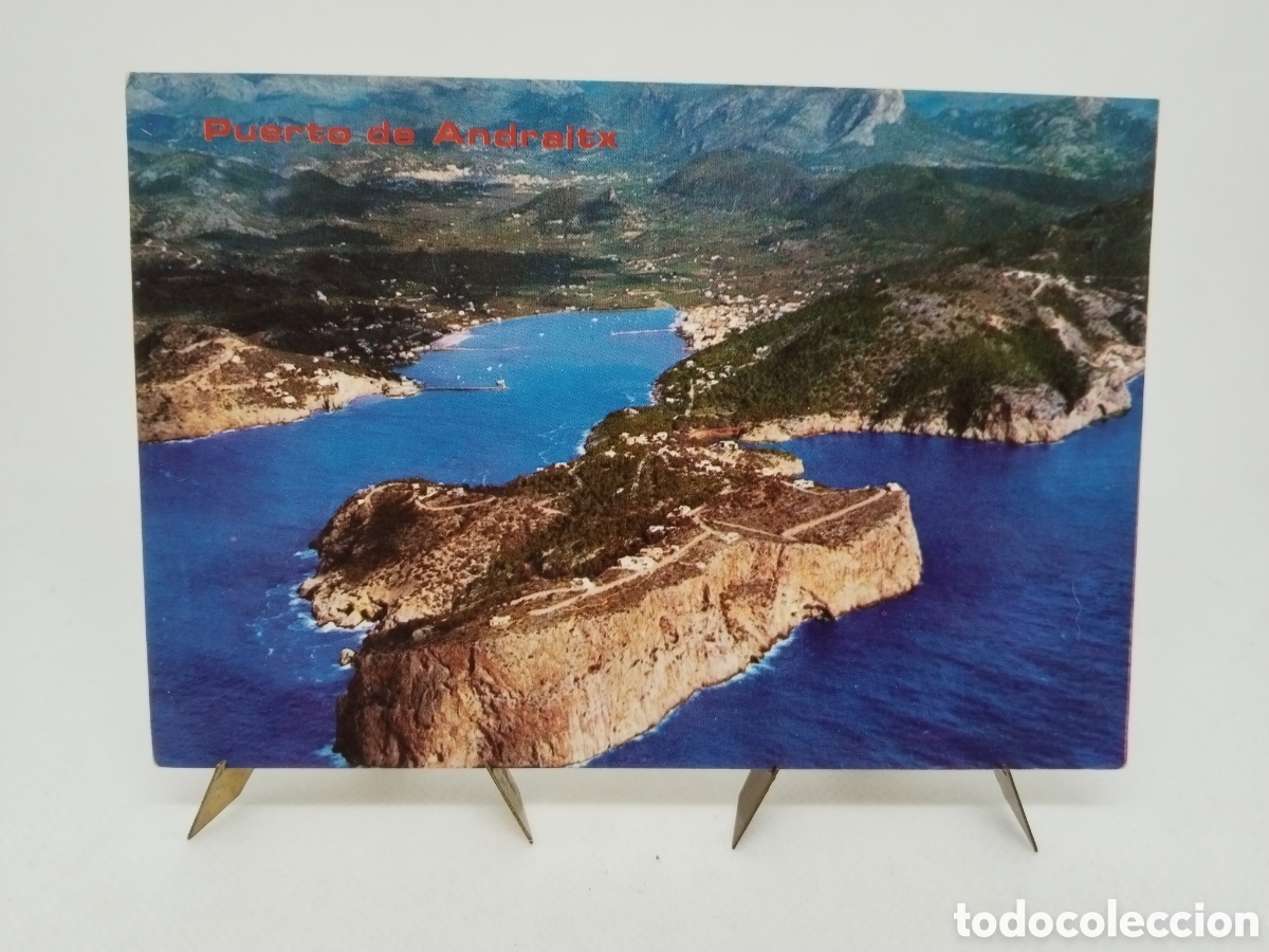 Postkarten: Postal de Andraitx. Vista A&eacute;rea del Puerto