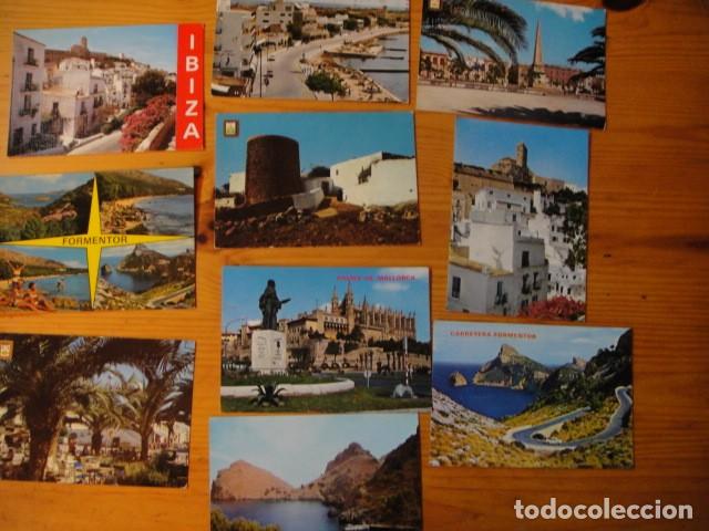 Postkarten: baleares - lote de 100 postales