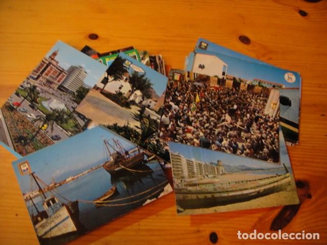 Postkarten: malaga - lote de 50 postales