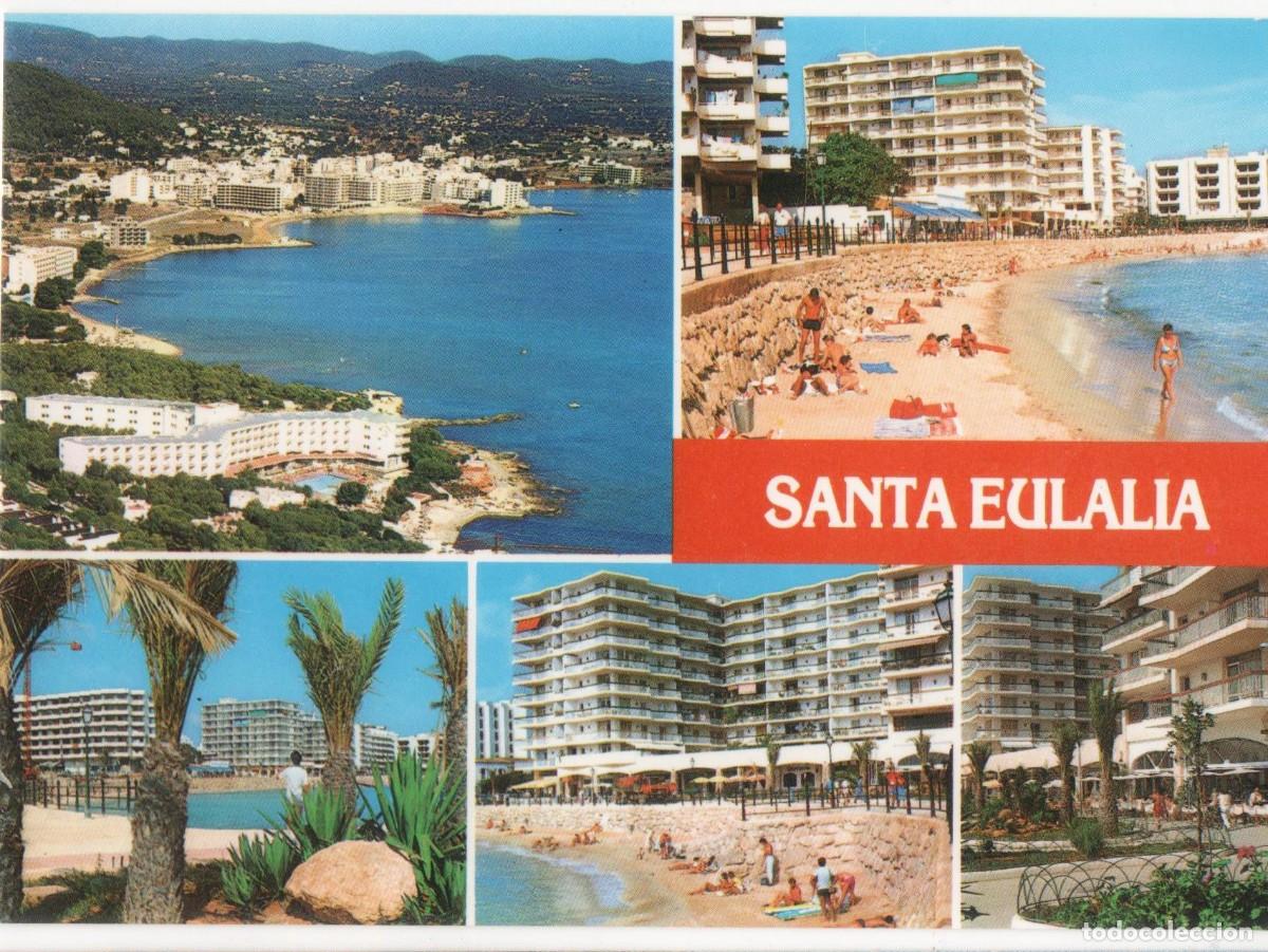 Postales: Ibiza-Sta Eulalia del R&iacute;o-sin circular- - Foto 1