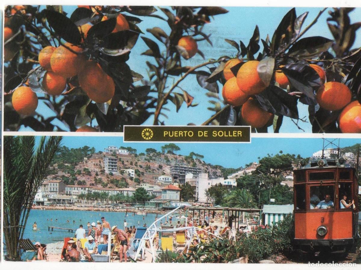 Postales: Mallorca- Soller- circulada- - Foto 1