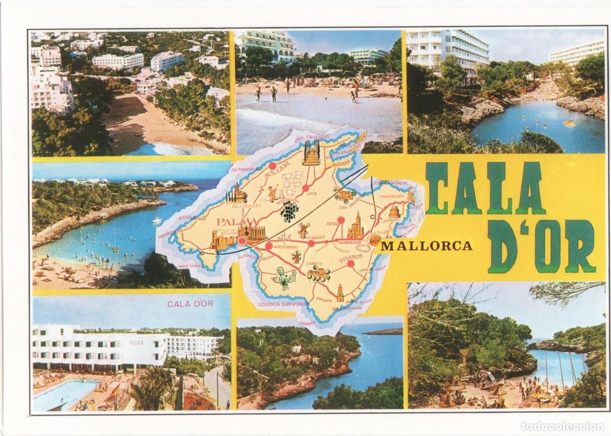 Postales: Mallorca-Cala D&acute;Or-sin circular- - Foto 1
