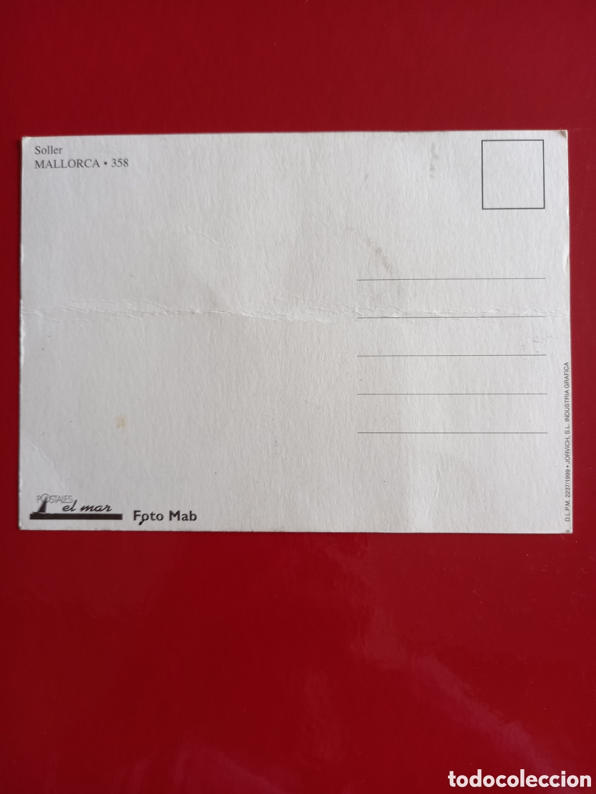 Postales: POSTAL SIN CIRCULAR GRANDE - SOLLER, MALLORCA - Foto 2