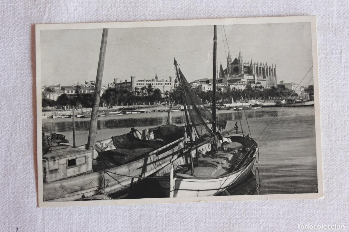 Postales: MALLORCA LA CATEDRAL Y LONJA EDITORIAL ROCO - Foto 1