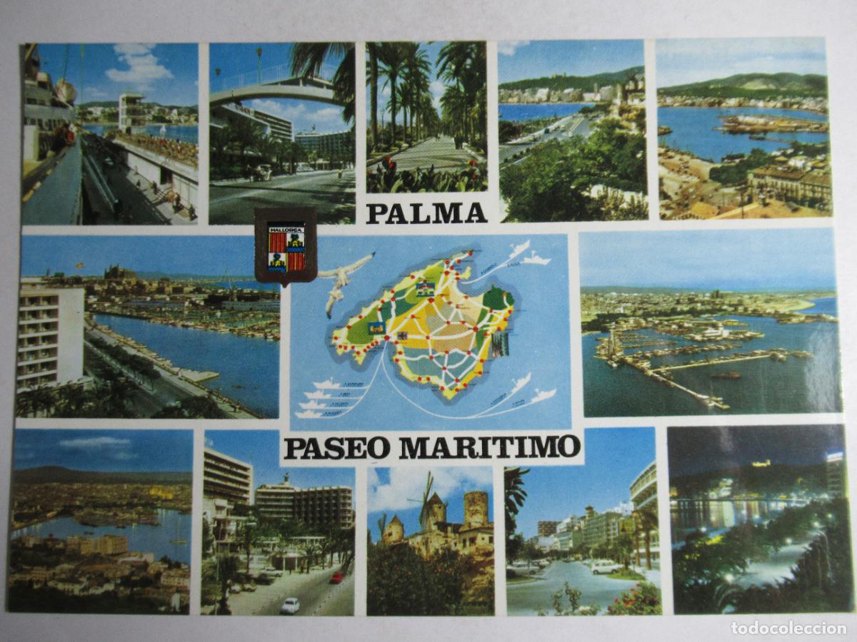 Postales: Palma de Mallorca - Paseo Mar&iacute;timo - Foto 1