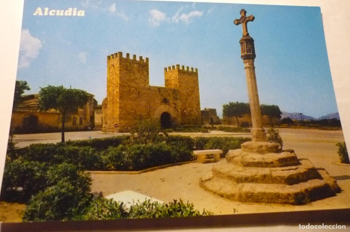 Postales: POSTAL MALLOCA &acute;-ALCUDIA PUERTA ALCUDIA