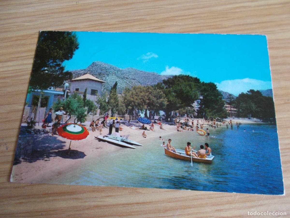 Postales: POLLENSA --BALEARES --PLAYA DEL PUERTO DE POLLENSA - Foto 1
