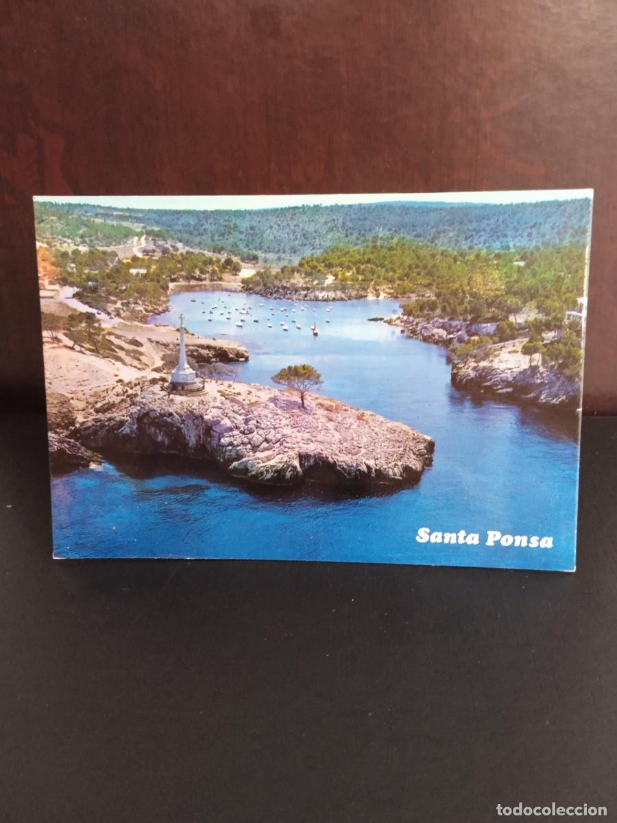 Cartes Postales: P2475 Postal Santa Ponsa Vista a&eacute;rea de una de sus caletas . Foto Planas