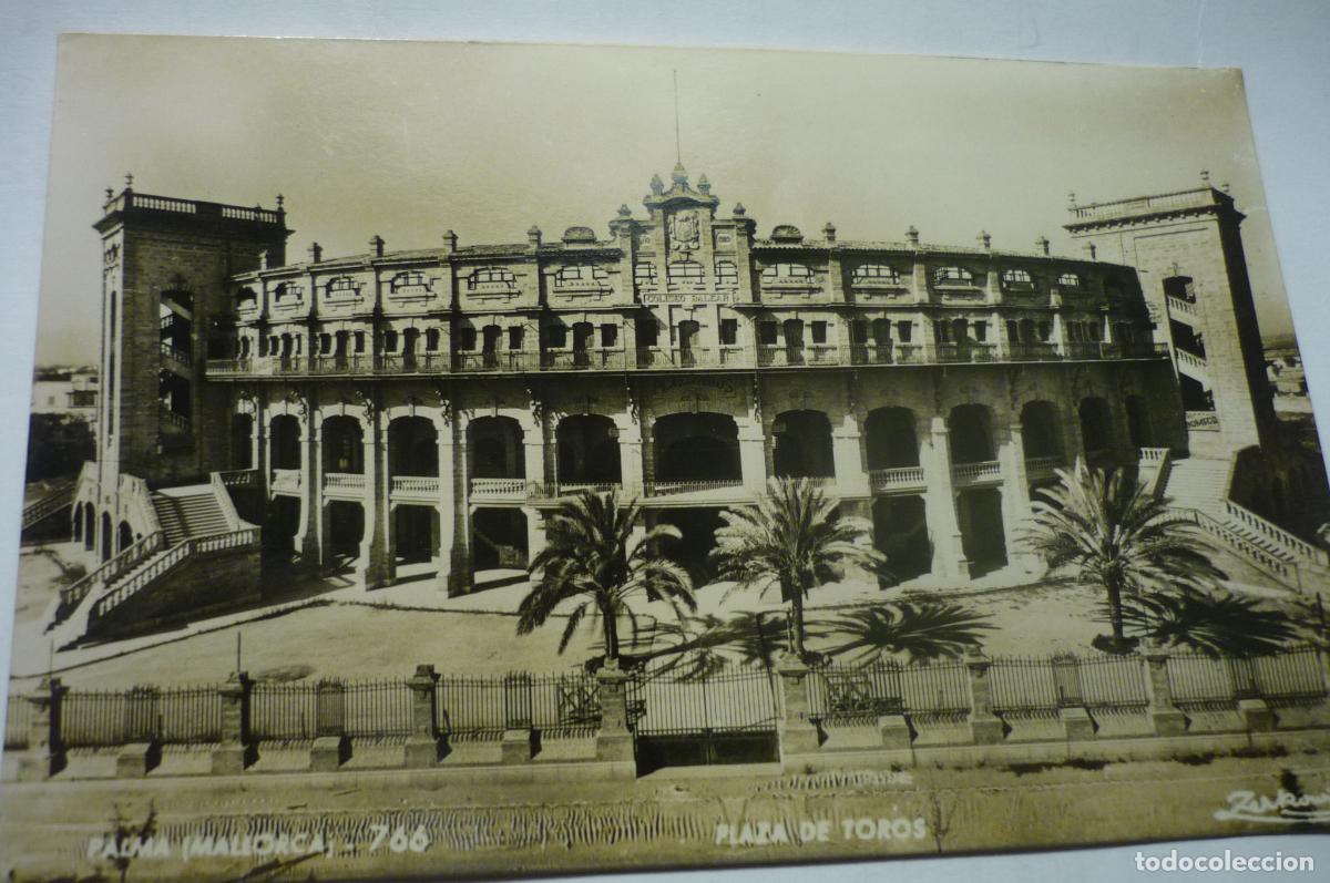 Postales: postal mallorca pl.toros escrita - Foto 1