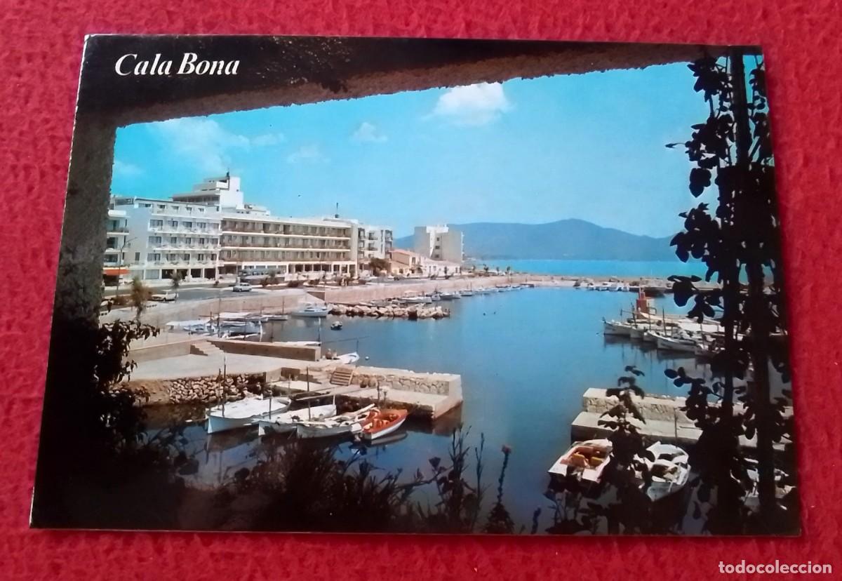 Postkarten: POSTAL POST CARD CALA BONA MALLORCA BALEARIC ISLANDS...BARCAS SHIPS BOATS..CARTE POSTALE SPANIEN...