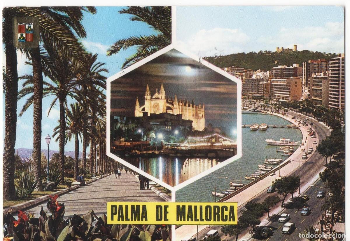 Postales: Mallorca-Palma-circulada- - Foto 1