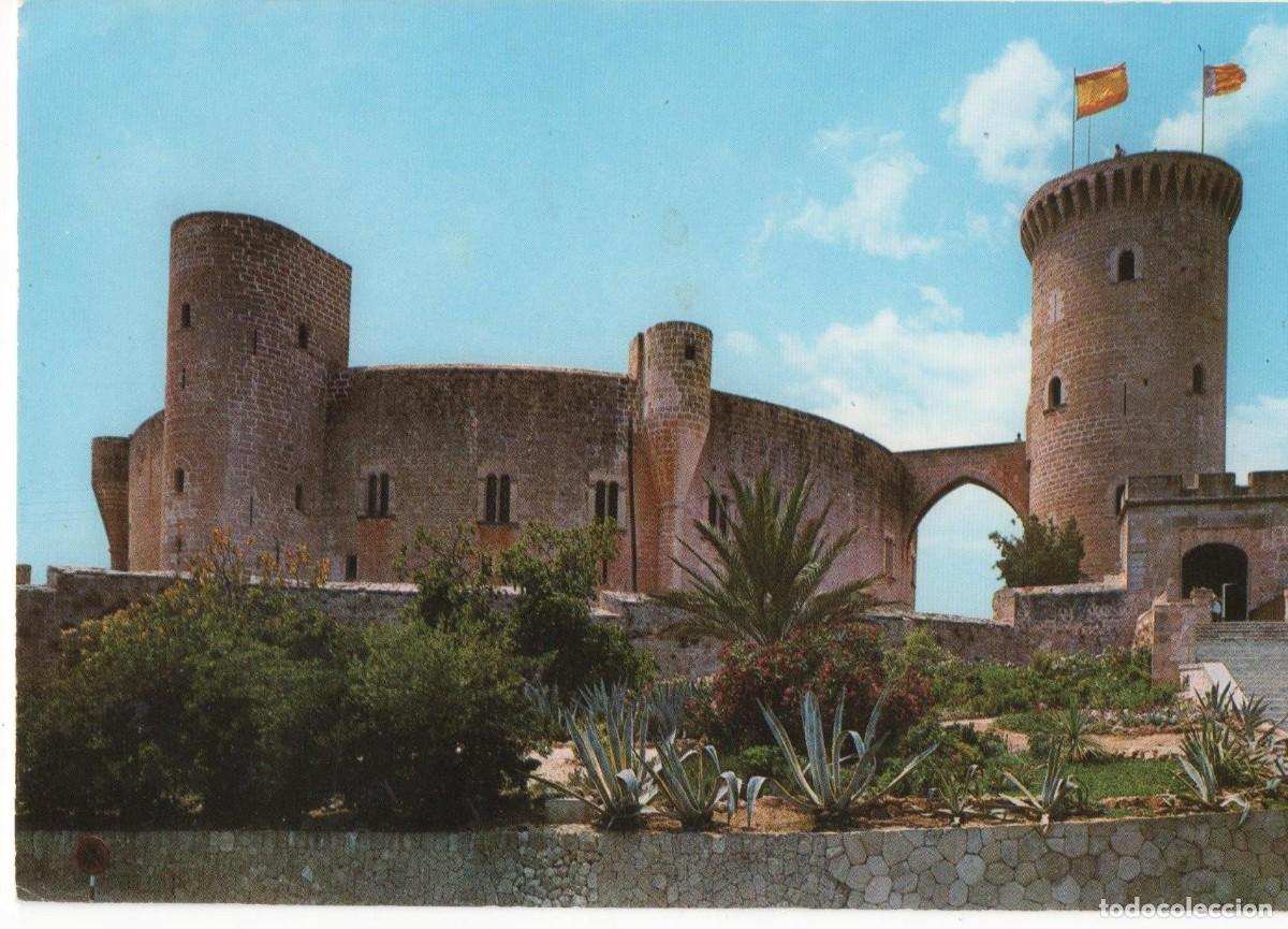 Postales: Mallorca-Castillo de Bellver--escrita- - Foto 1