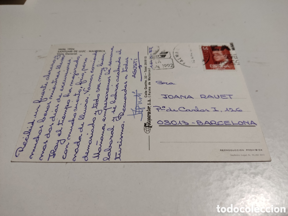 Postales: Postal santuari de Lluc, mallorca - Foto 2