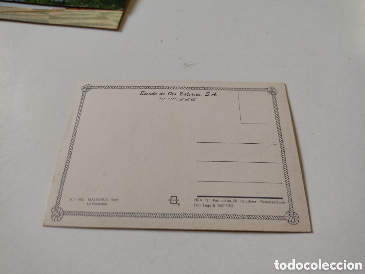 Postales: Postal Deya mallorca la foradada - Foto 2