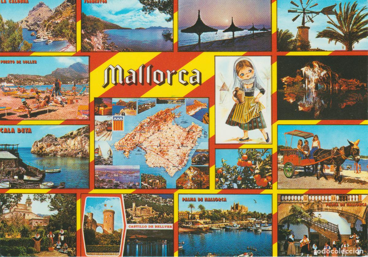 Postales: (592) MALLORCA. BURRO, MOLINO ... - Foto 1