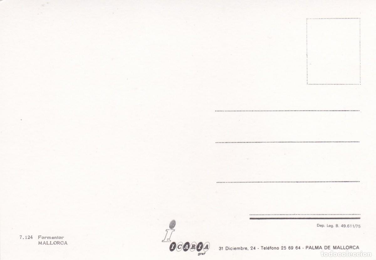 Postales: MALLORCA. FORMENTOR (1975) - Foto 2