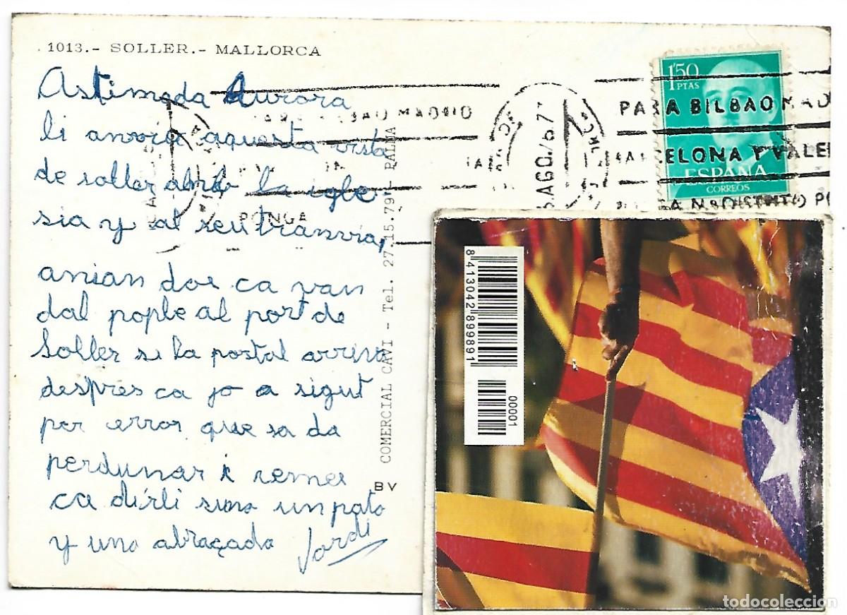 Postales: TREN TURISTICO - SOLLER - MALLORCA - Foto 2