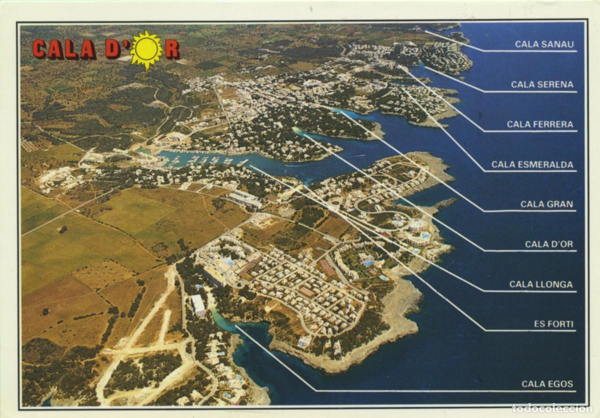 Postkarten: N&ordm; 2330-MALLORCA. Cala D'Or y sus playas. Sin circular. ED. COFIBA