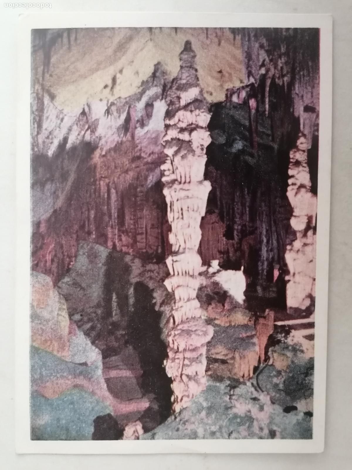 Postales: POSTAL MALLORCA, ESTALAGMITA NOTABLE - Foto 1