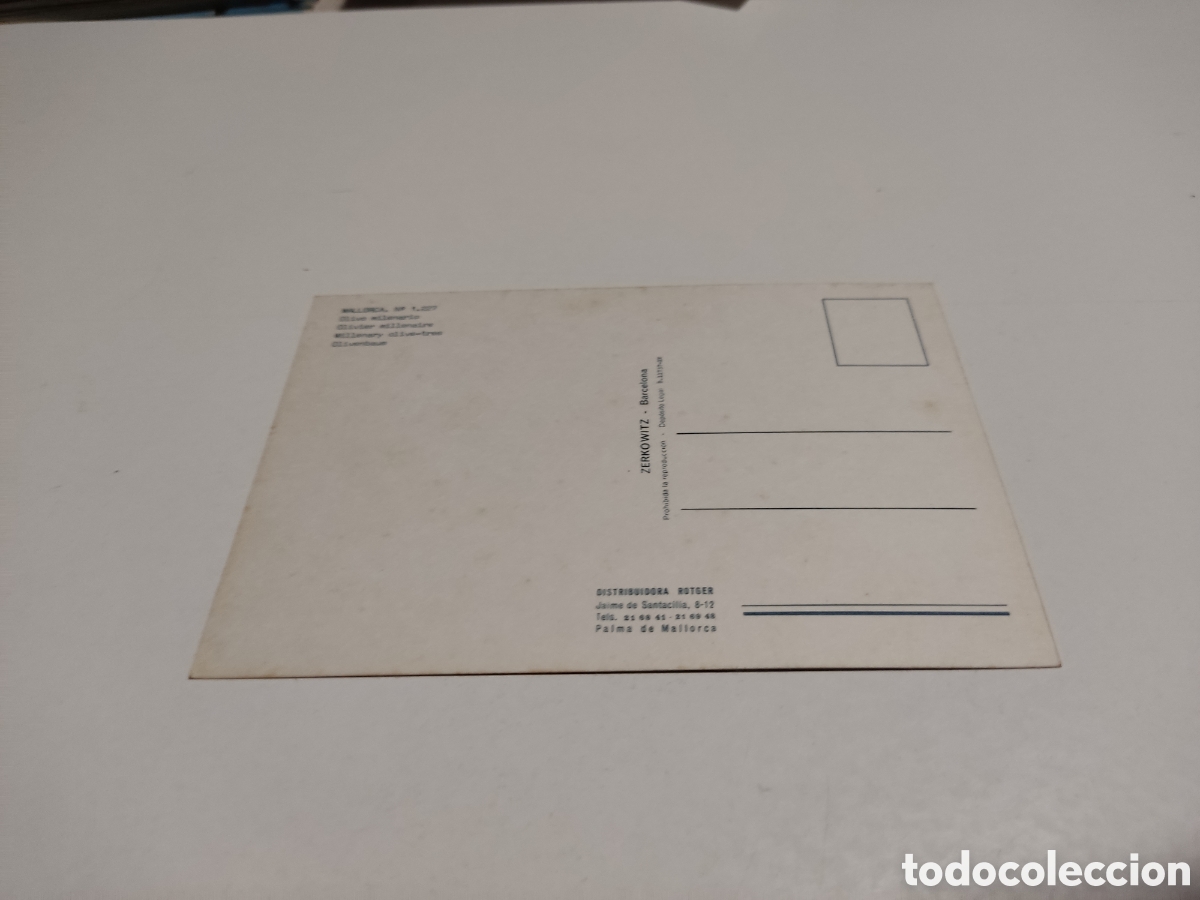 Postales: Postal mallorca olivo milenario - Foto 2