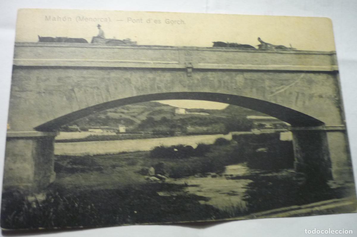 Postales: postal mahon -pont d&acute;es gorch cm - Foto 1