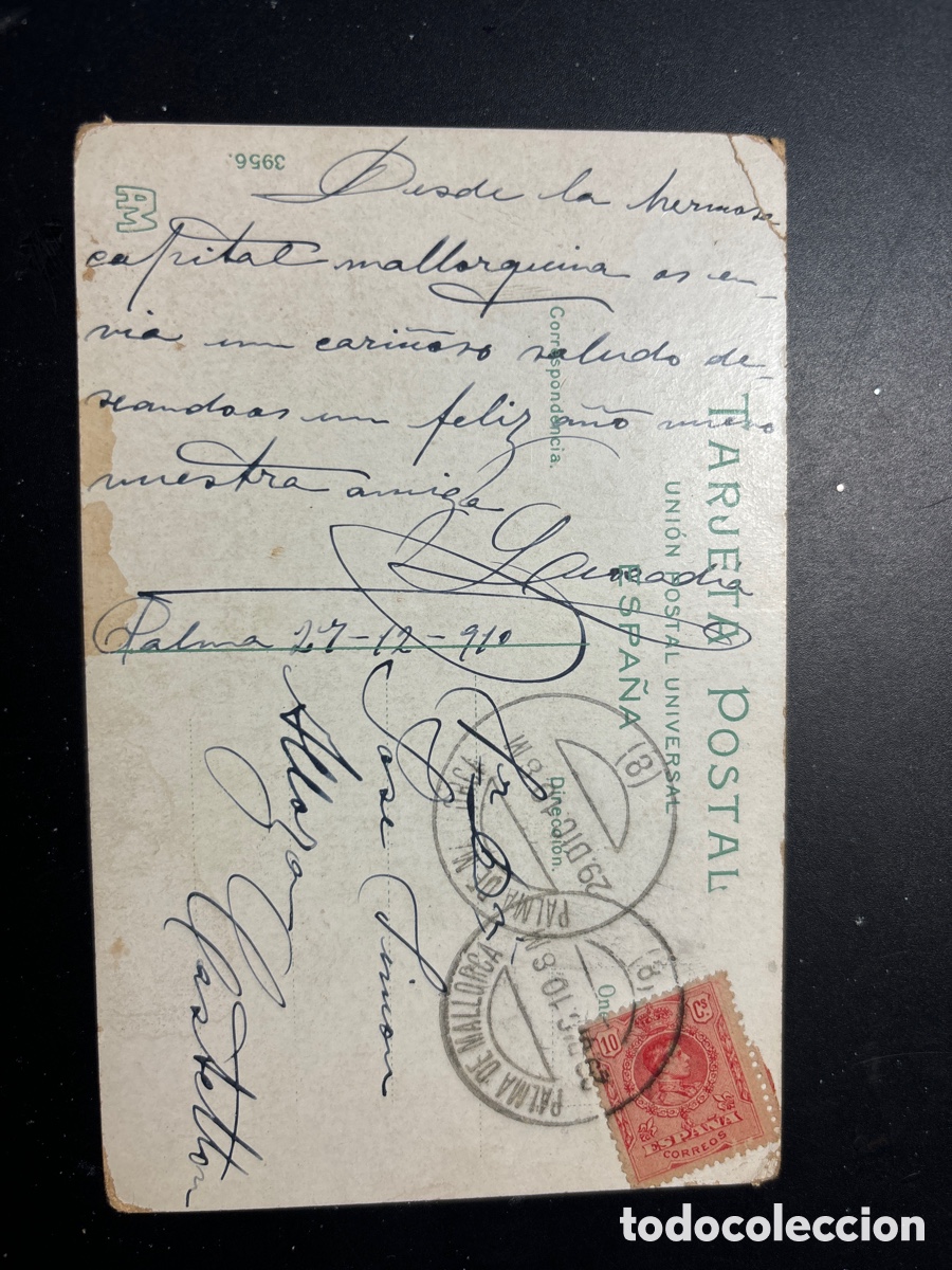 Postales: Tarjeta postal. Palma de Mallorca. - Foto 3