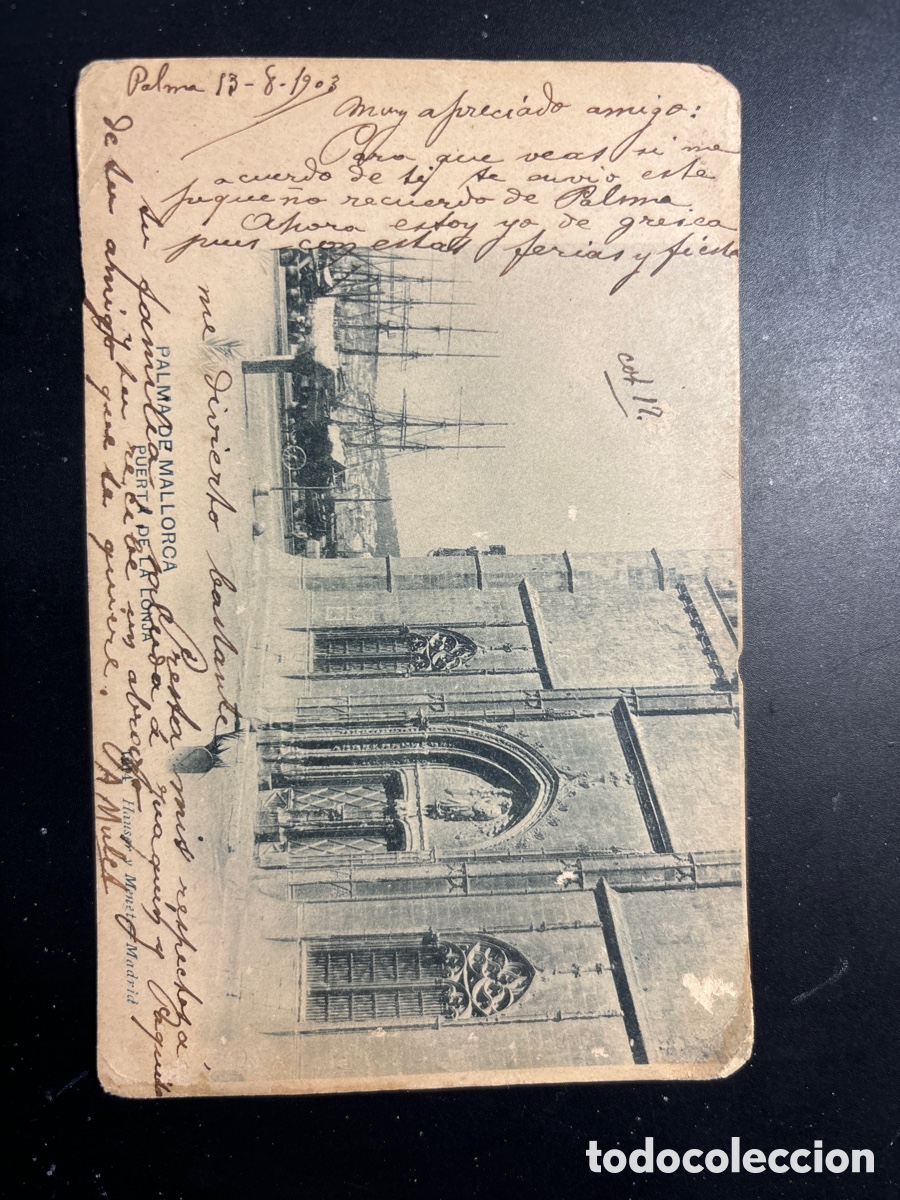 Postales: Tarjeta postal. Palma de Mallorca. - Foto 1