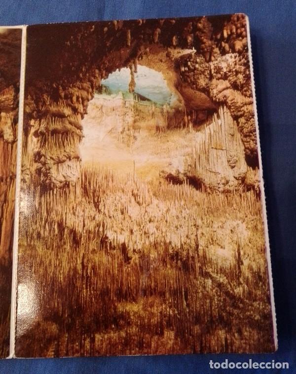 Postales: Bloc 9 postales Cuevas del Drac Mallorca - Foto 6