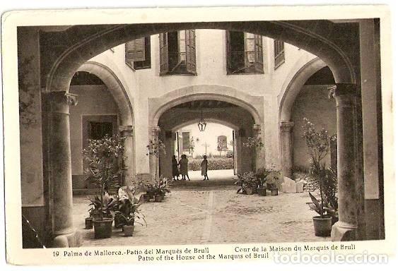 Postales: Palma de Mallorca.- Patio del Marqu&eacute;s de Brull - Foto 1