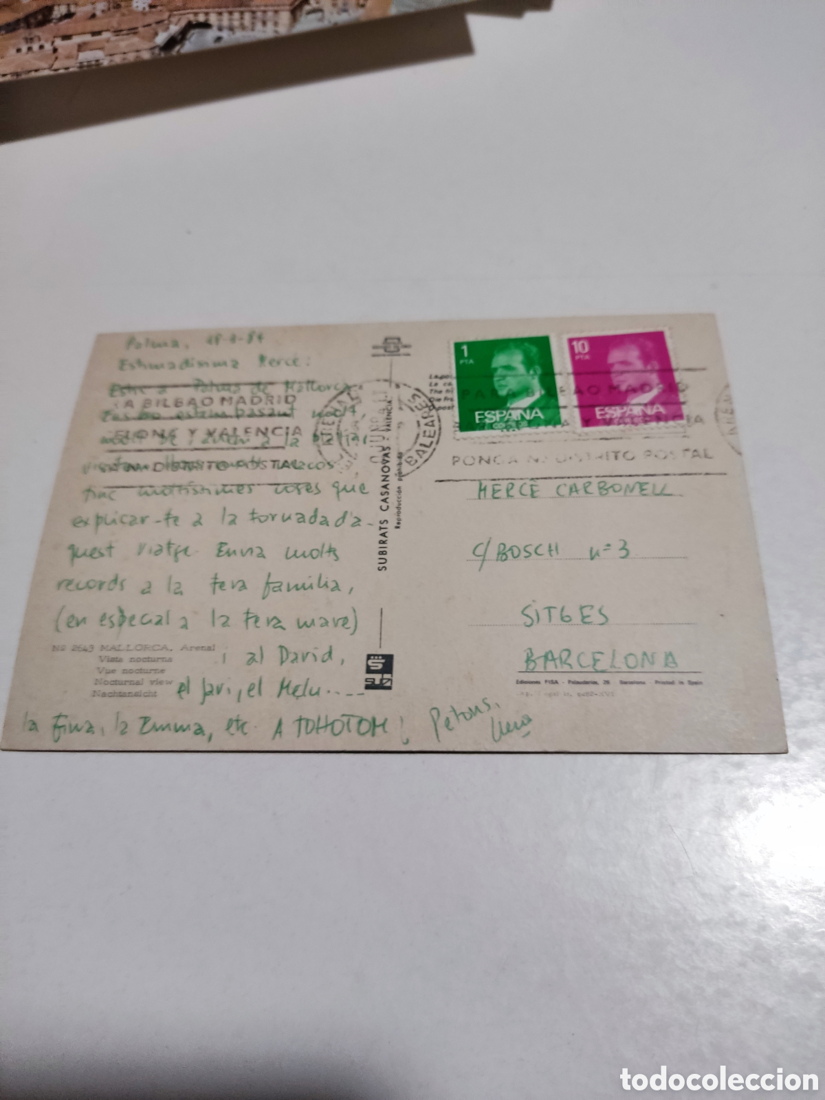 Postales: Postal Mallorca....... - Foto 2