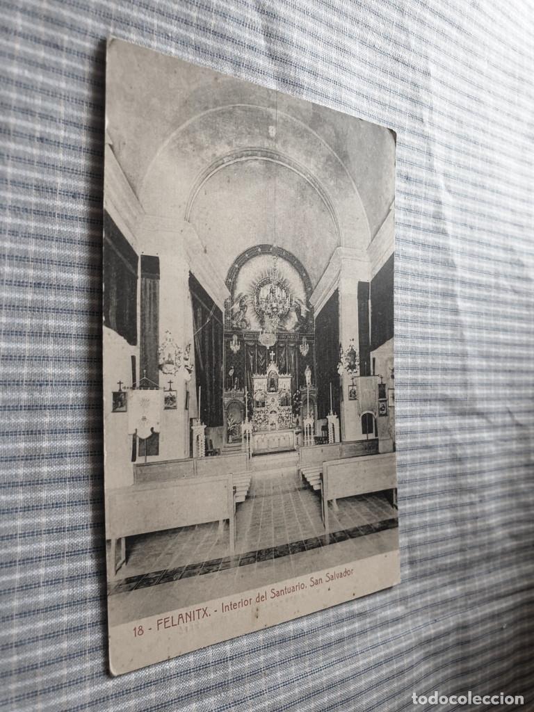Postkarten: Postal antigua Mallorca. Felanitx. Interior del Santuario. Thomas 18