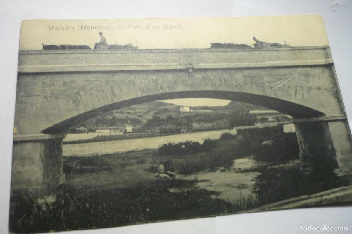 Postales: postal mahon pont d&acute;es gorch cm - Foto 1