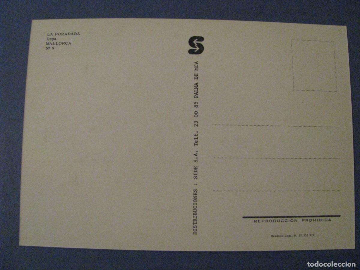 Postales: POSTAL DE MALLORCA. LA FORADADA. DEYA. SIDE S. A. - Foto 2