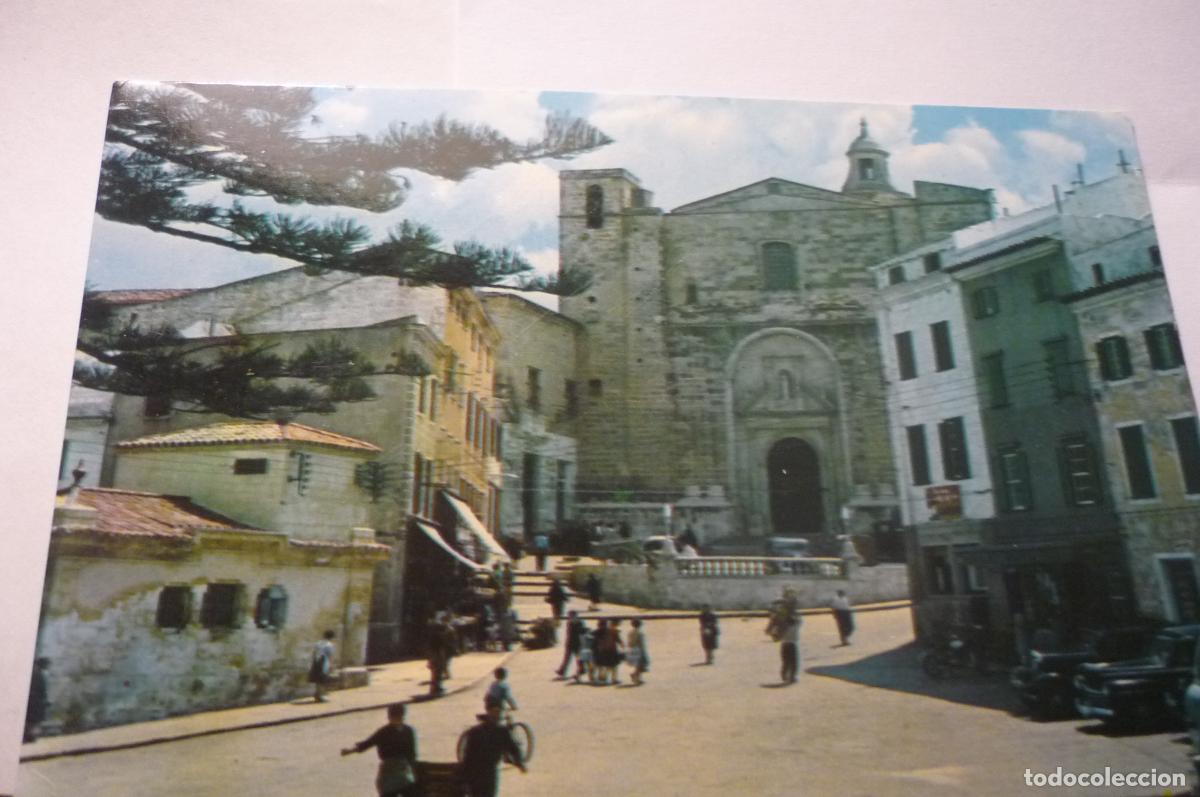Postales: postal mahon pl.espa&ntilde;a - Foto 1