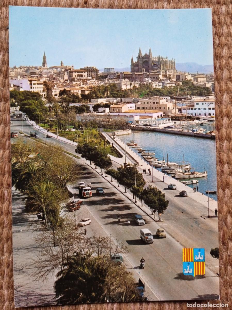 Postales: PALMA DE MALLORCA - PASEO MARITIMO - ICARIA - Foto 1