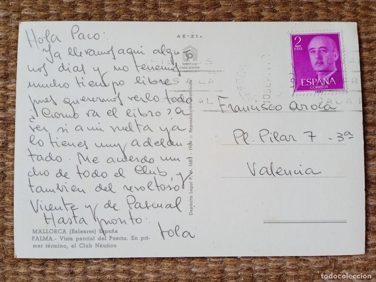 Postales: PALMA DE MALLORCA - ED. PLANAS - Foto 2