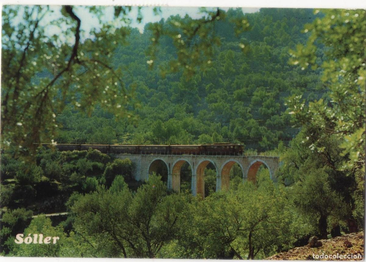 Postales: MALLORCA-- SOLLER-CIRCULADA- - Foto 1
