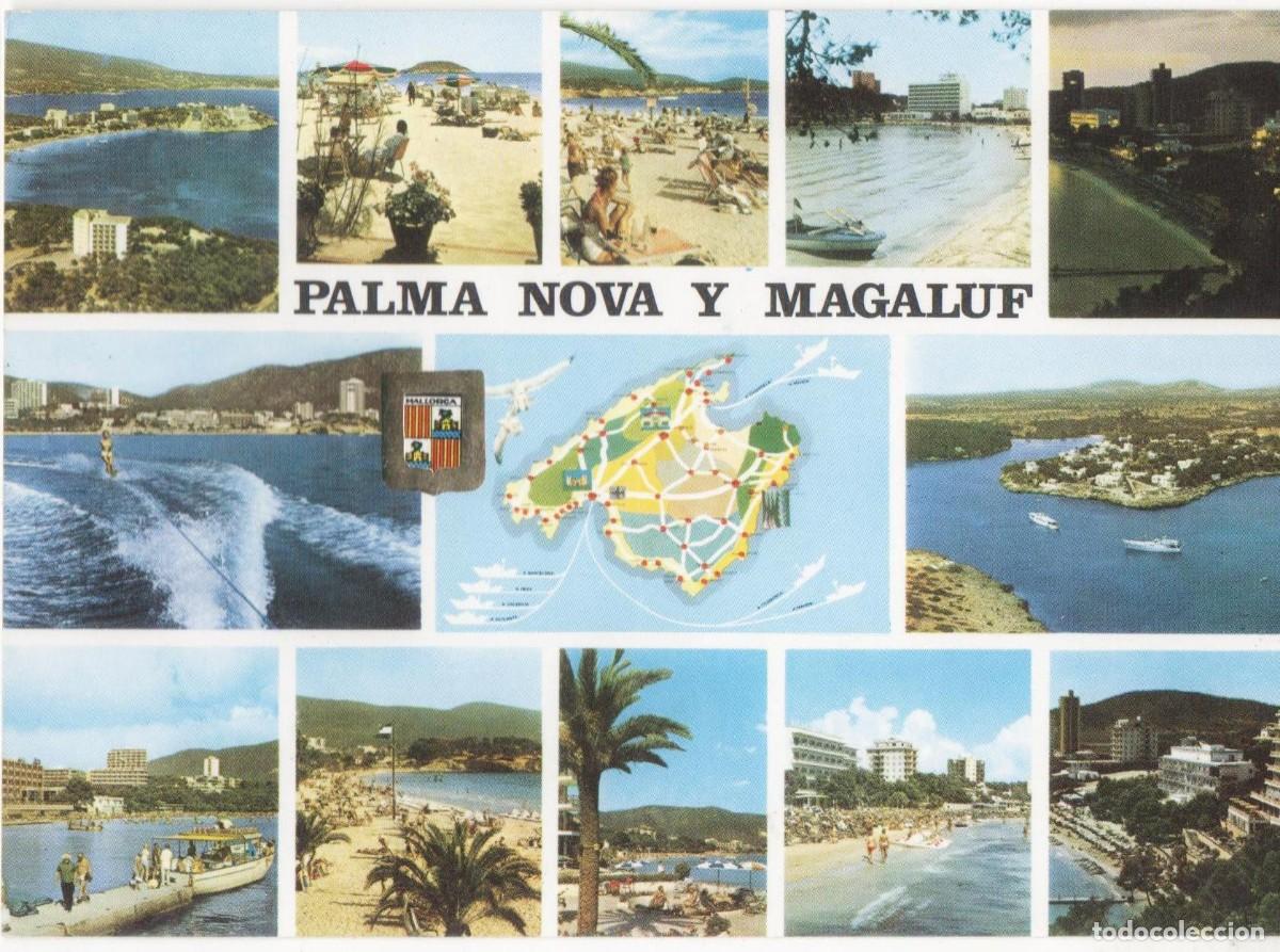 Postales: MALLORCA-- MAGALUF-CIRCULADA- - Foto 1