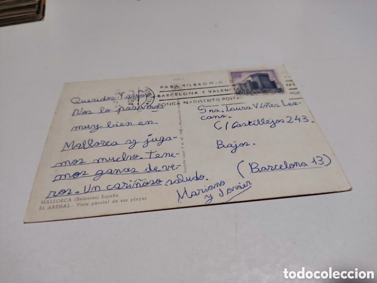 Postales: Postal Mallorca El arenal - Foto 2