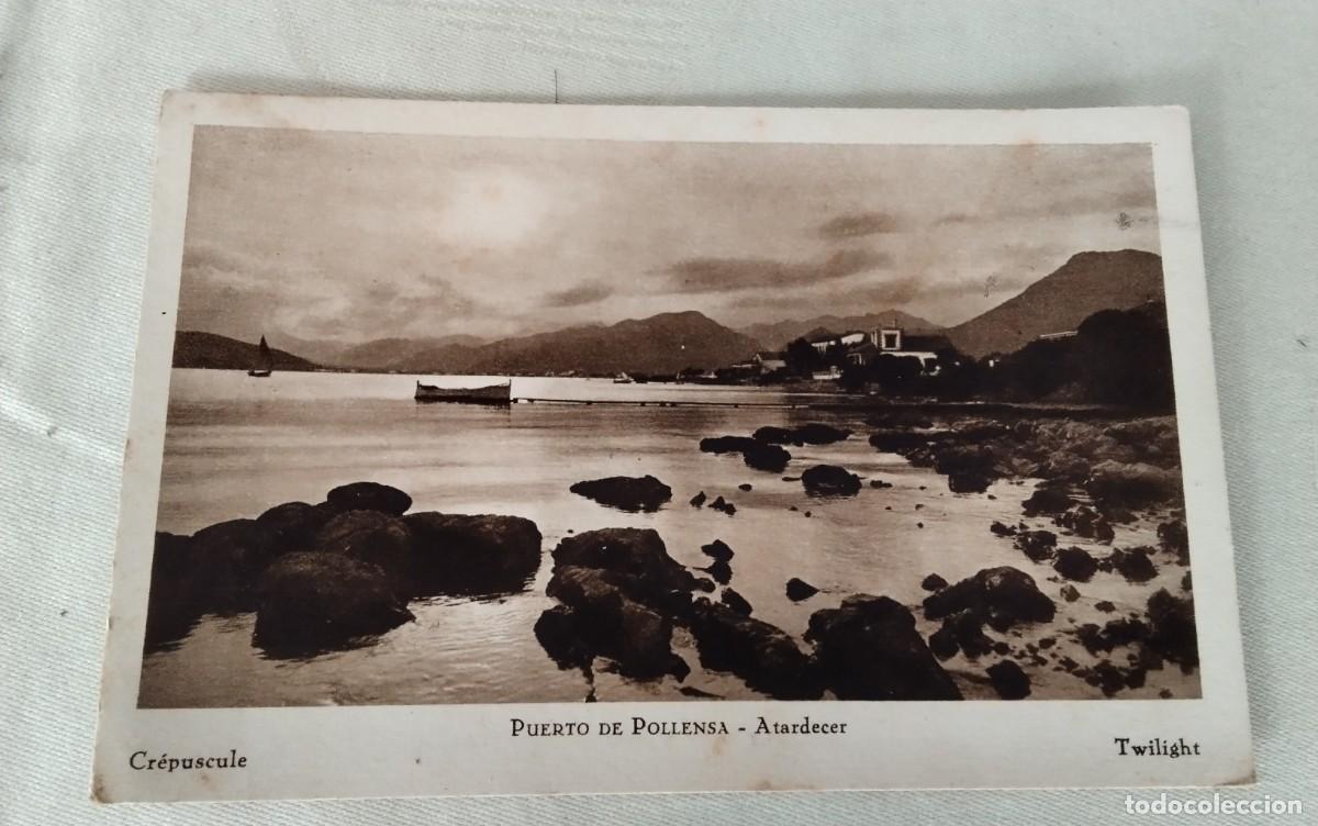 Postales: POLLENSA POSTAL ANTIGUA , BLANCO Y NEGRO - Foto 1