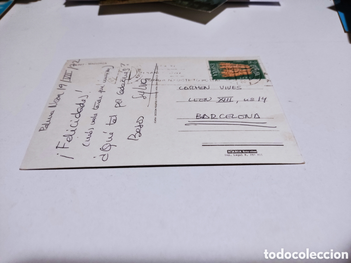 Postales: Postal recuerdo de mallorca - Foto 2