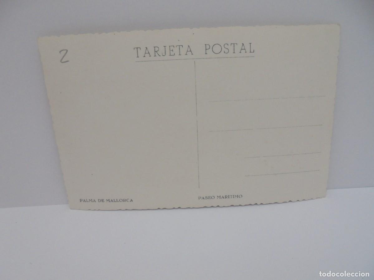 Postales: TARJETA POSTAL. PALMA DE MALLORCA. PASEO MARITIMO. - Foto 2