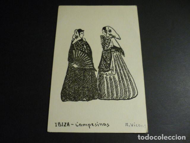 Postales: IBIZA CAMPESINAS A. VICENS POSTAL - Foto 1