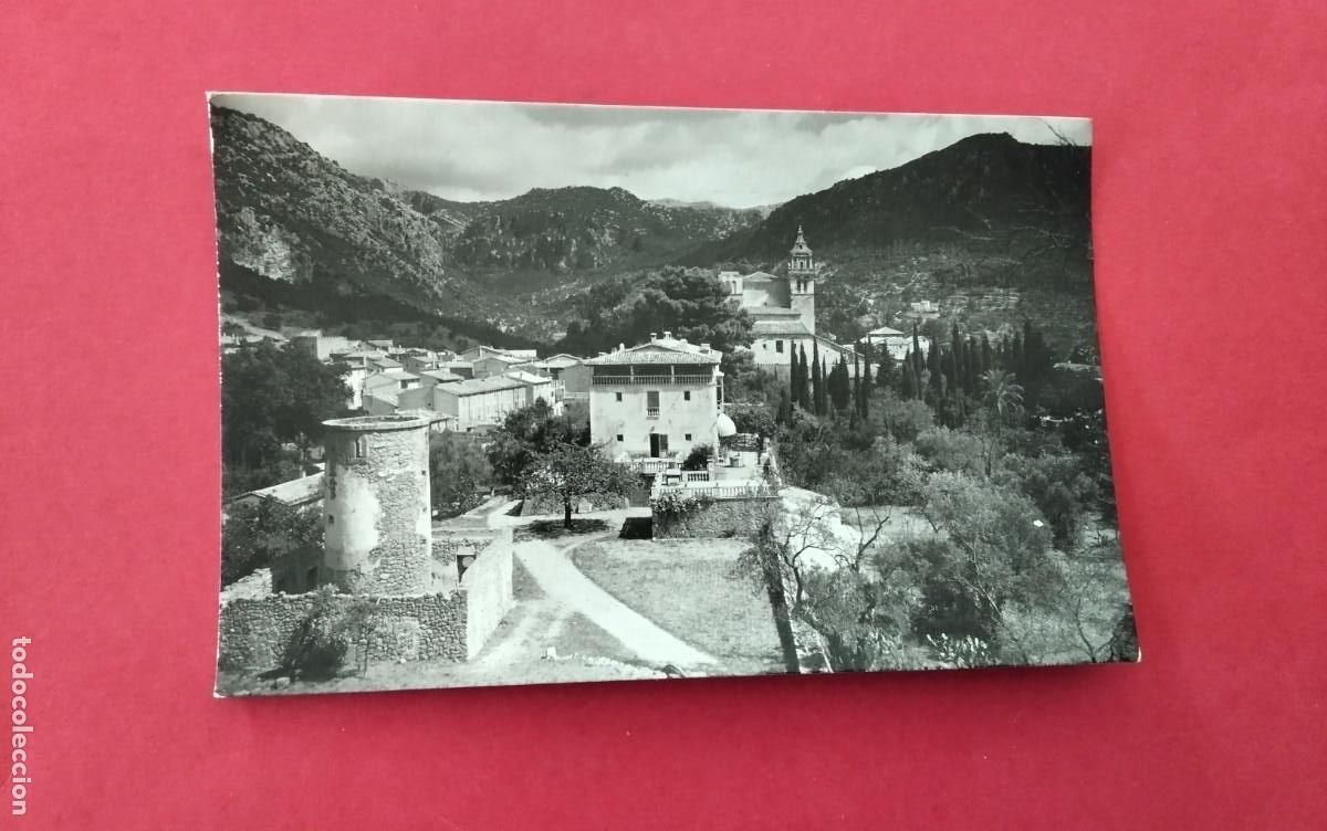 Postales: MALLORCA , POSTAL ANTIGUA , BLANCO Y NEGRO , - Foto 2